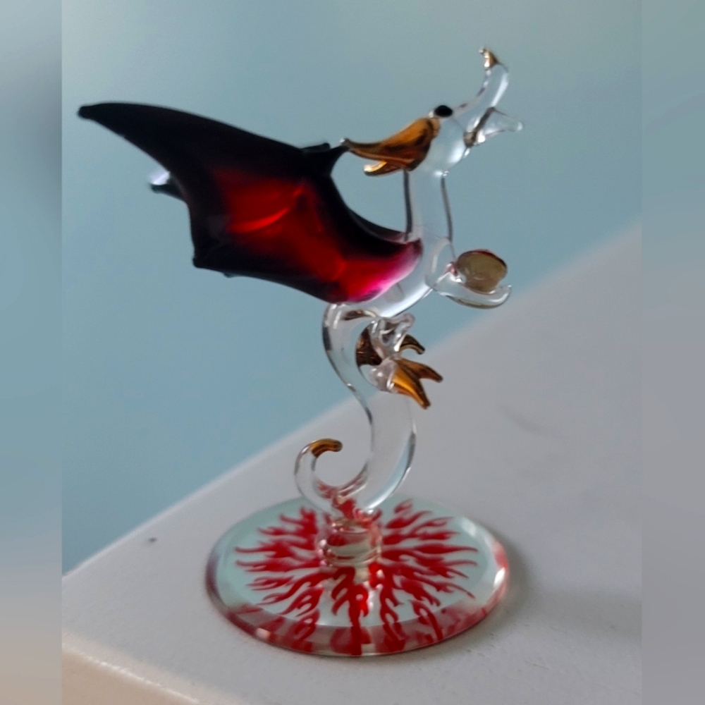 Baron Glass Red Dragon
